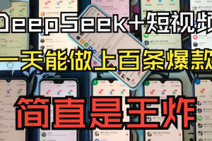 用DeepSeek制作AI古诗词启蒙视频，两个月涨粉22W，总变现5位数